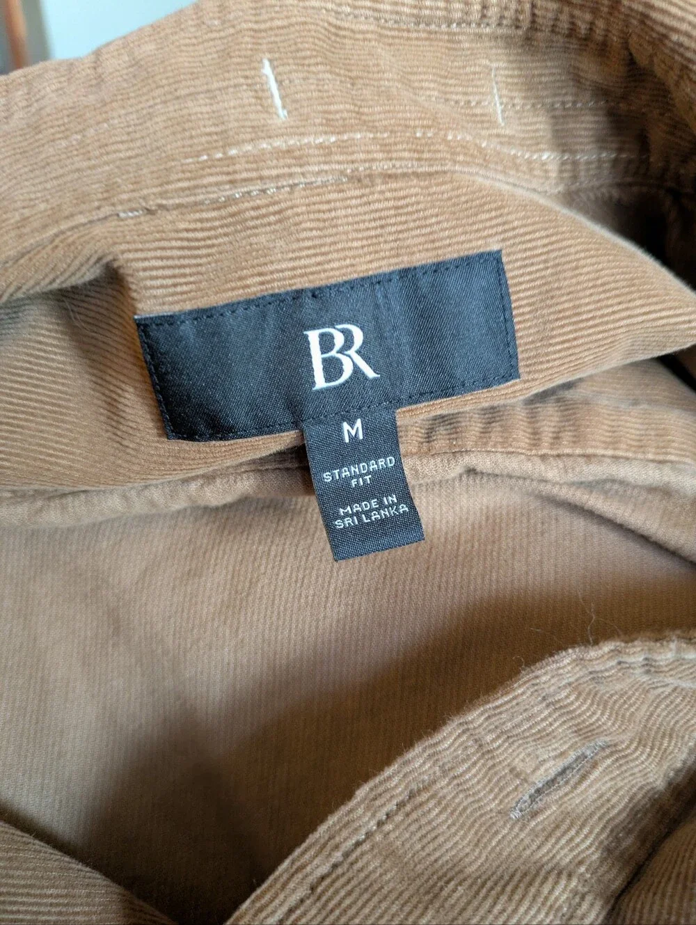 Banana Republic Standard Fit Lightweight Corduroy Shirt